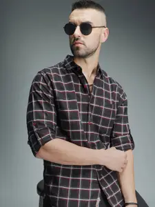 High Star Classic Cotton Checked Casual Shirt