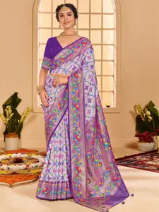 Saree mall Ethnic Motifs Zari Tussar Saree