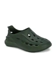 HRX by Hrithik Roshan Men Green Croslite Clogs