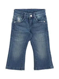 U.S. Polo Assn. Kids Boys Classic Bootcut Light Fade Clean Look Stretchable Jeans