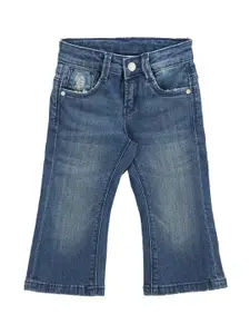 U.S. Polo Assn. Kids Boys Classic Bootcut Light Fade Clean Look Stretchable Jeans