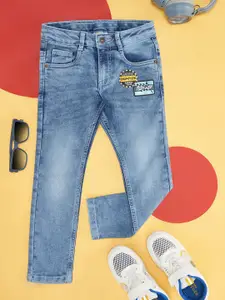 Pantaloons Junior Boys Slim Fit Heavy Fade Jeans
