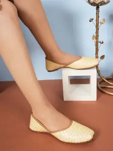 Anouk Embellished Square Toe Mojaris