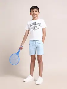 U.S. Polo Assn. Kids Boys Mid-Rise Outdoor Shorts