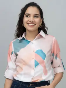 PURYS Smart Printed Casual Shirt