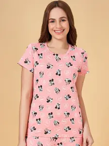 Dreamz by Pantaloons Printed Pure Cotton Lounge Tshirts