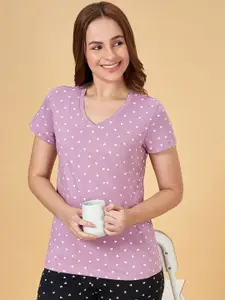 Dreamz by Pantaloons Pure Cotton Printed Lounge T-shirt