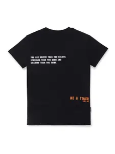 Gini and Jony Boys Graphic Printed Cotton T-shirt