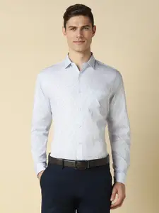 Allen Solly Slim Fit Floral Printed Pure Cotton Formal Shirt