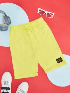 Pantaloons Junior Boys Mid Rise Pure Cotton Shorts