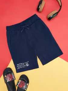Pantaloons Junior Boys Printed Mid Rise Pure Cotton Shorts