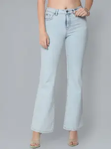 Flying Machine Women Bootcut Mid-Rise Stretchable Jeans
