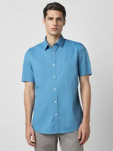 Van Heusen Sport Slim Fit Short Sleeves Pure Cotton Casual Shirt