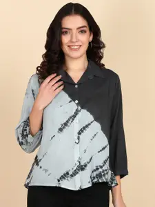 Maaesa Relaxed Printed Casual Shirt