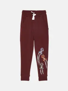 mackly Boys Racecars Printed Pure Cotton Lounge Jogger
