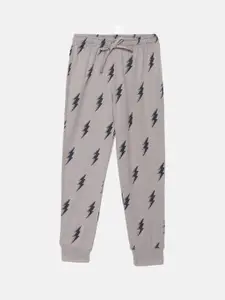 mackly Boys Printed Pure Cotton Lounge Joggers