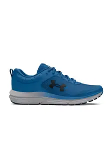 UNDER ARMOUR Men Woven Design Charged Assert 10 Running Shoes with Brand Logo Detail