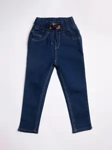 A-Okay Girls High-Rise Clean Look Stretchable Jeans