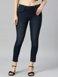 The Roadster Lifestyle Co. Skinny-Fit SLight Fade tretchable Jeans