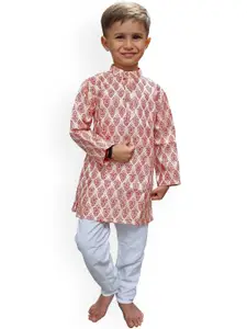BAESD Boys Band Collar Kurta With Salwar