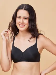 Enamor Full Coverage Underwired Lightly Padded T-shirt Bra With Anti Microbial