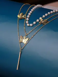 Ayesha Gold-Plated Necklace