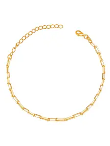 LeCalla Gold-Plated 925 Sterling Silver Link Bracelet