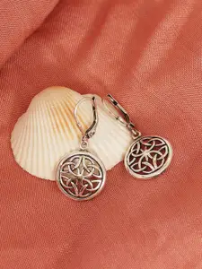 LeCalla 925 Sterling Silver Plated Contemporary Drop Earrings