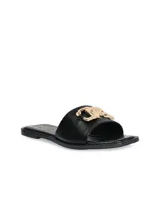 Rocia Embellished Open Toe Flats