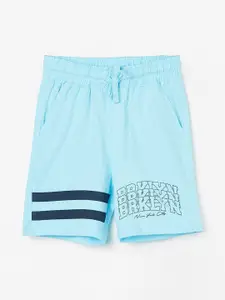 Fame Forever by Lifestyle Boys Printed Pure Cotton Shorts