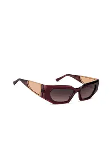 John Jacobs Women Rectangle Sunglasses With UV Protected Lens