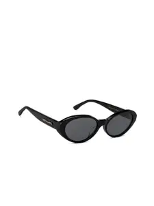 John Jacobs Women Oval Sunglasses with UV Protected Lens 216827