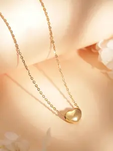 Rubans Voguish 18K Gold-Plated Necklace