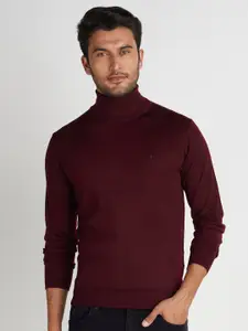Indian Terrain Turtle Neck Long Sleeves Pullover Sweater
