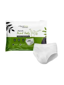 CareDone Cotton Very absorbent & Leakproof Period Panty NewCare-(WhiteNewPanty)-(S)-(8)