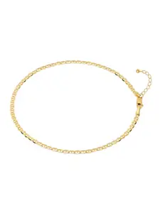 LeCalla Gold-Plated 925 Sterling Silver Anklet