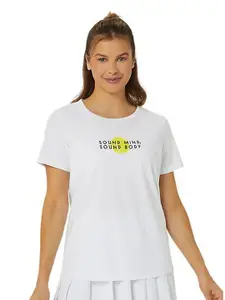 ASICS Round Neck Short Sleeves  Regular Fit Sports T- shirt