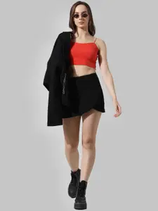 ONLY Women Regular Fit High-Rise Shorts