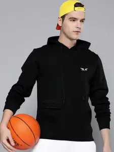 Eyebogler Cotton Hooded Pockets T-shirt