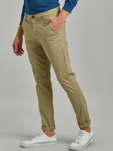 Red Flame Men Slim Fit Mid-Rise Stretchable Casual Chinos