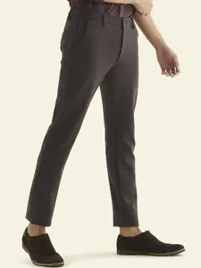 Red Flame Men Slim Fit Mid-Rise Stretchable Trousers