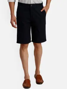ColorPlus Men Mid Rise Knee Length Shorts