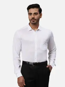 Park Avenue Spread Collar Long Sleeves Slim Fit Formal Shirt