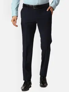 Park Avenue Men Slim Fit Mid-Rise Formal Trousers