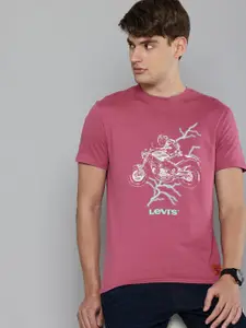 Levis Printed Pure Cotton Slim Fit T-shirt