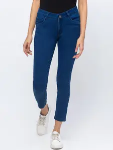 ZOLA Women Mid-Rise Slim Fit Cotton Jeans