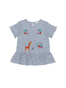 H By Hamleys Striped Cotton Top