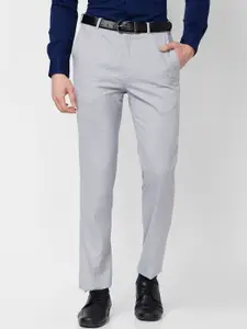 Raymond Self-Designed Contemporary Fit Formal Trousers