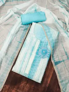 MANVAA Embroidered Unstitched Dress Material