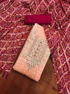 MANVAA Woven Design Unstitched Dress Material